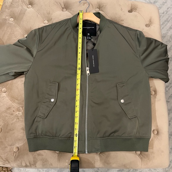 French Connection Behati Satin Bomber Jacket - Picture 9 of 9
